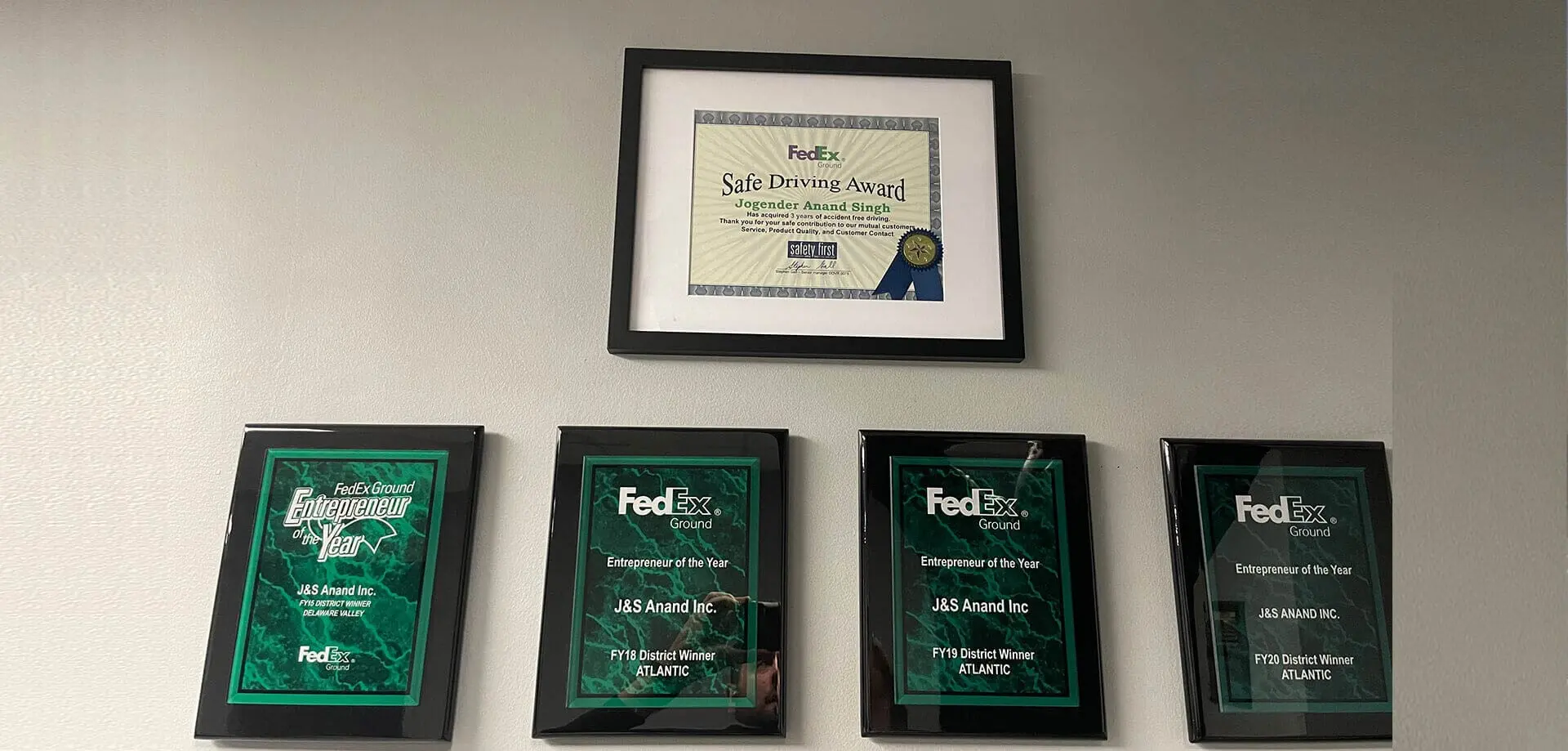 FedEx Ground Entrepreneur of the Year awards